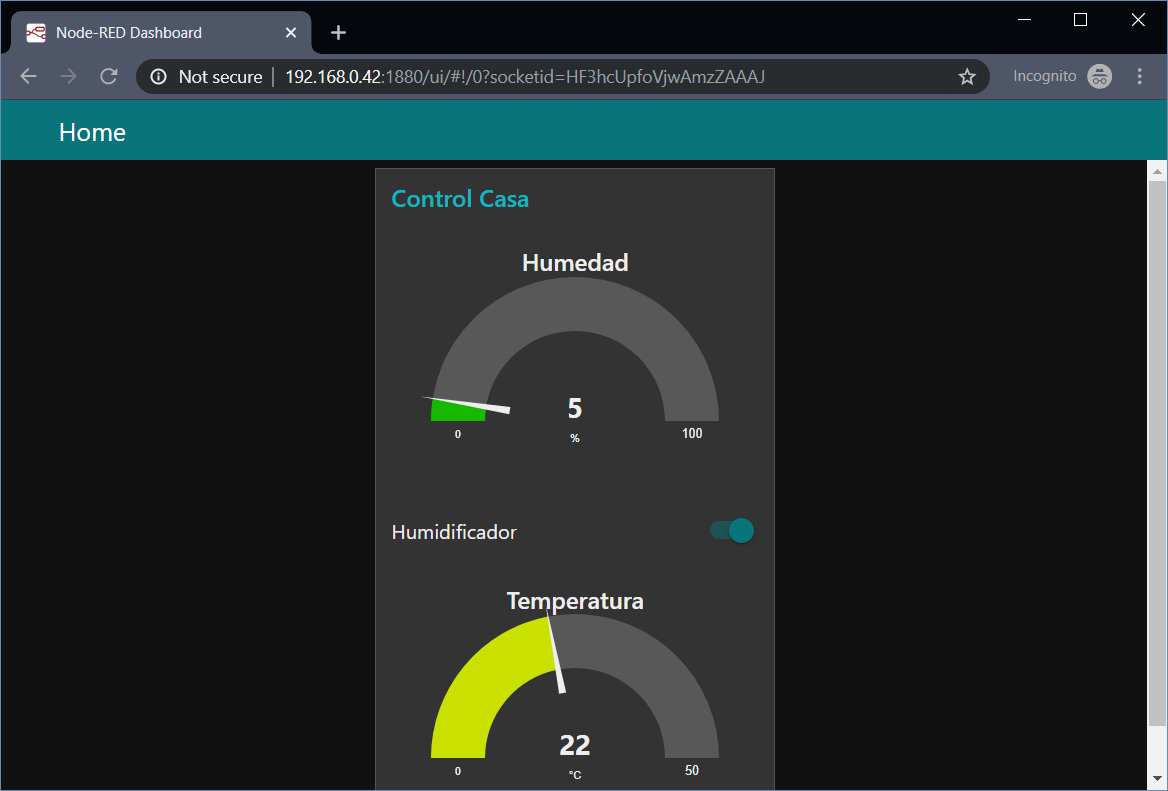 PC Browser Dashboard